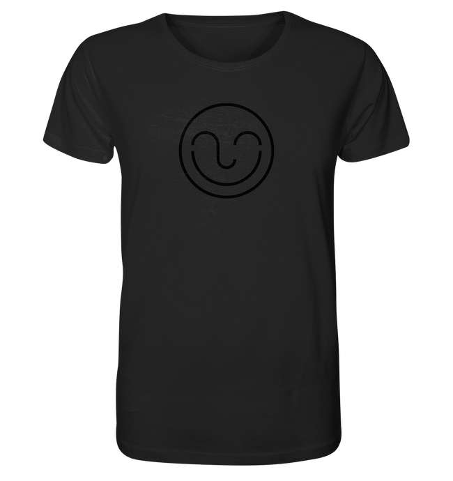 Smile-Shirt schwarz - Una Shop